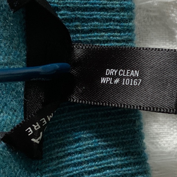 AQUA from Bloomingdale’s Cashmere Sweater Teal Long Sleeve V Neck S - Picture 10 of 12